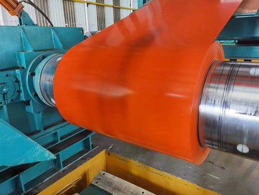 3-8MT Color Coated Steel Coil 600mm-1250mm Width For Industrial