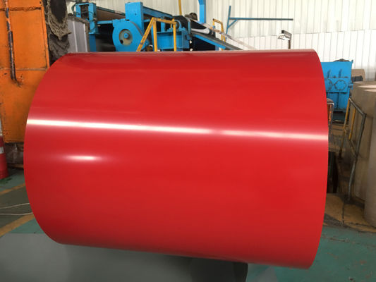 300-550MPa Color Coated Steel Coil 0.13mm-0.8mm For Roofing System