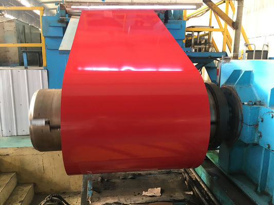 Impact Resistant RAL Color Coated Metal Sheet 508mm / 610mm ID