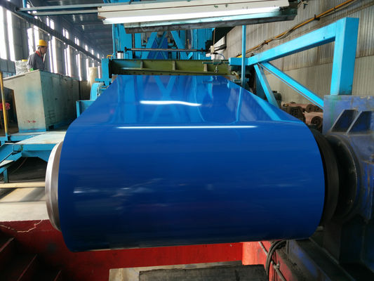 PE / SMP / HDP / PVDF Colour Coated Sheet Coil , Color Aluminum Coil Sheet