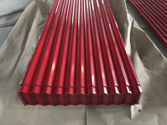 14 Gauge Corrugated Steel Panels 0.45mm Galvanized Zinc Roofing Sheet
