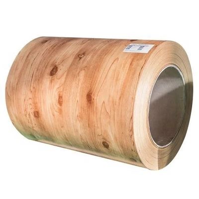 PPGI / PPGL Printed Steel Sheet Coil Custom Length 0.13mm-0.7mm Thickness