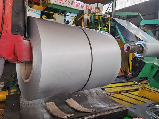 Custom Galvalume Coil  Max1250mm Width For Roofing / Wall Cladding