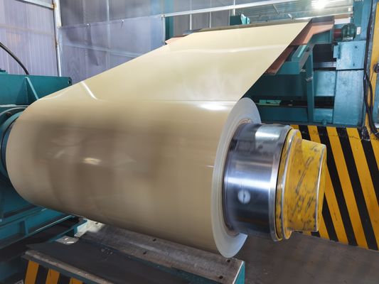0.13-0.8mm PPGL Steel Coil Coated Aluzinc Steel Coil For Building Construction