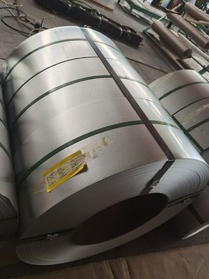 Slit / Mill Edge Regular Spangle Galvanized Steel Coil 1000-2000mm OD