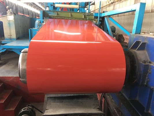 Roof Coating Prepainted Steel Coil 600mm-1250mm For Construction / Decoration