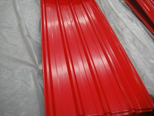 Galvanized Corrugated Steel Sheet Big Spangle / Normal Spangle