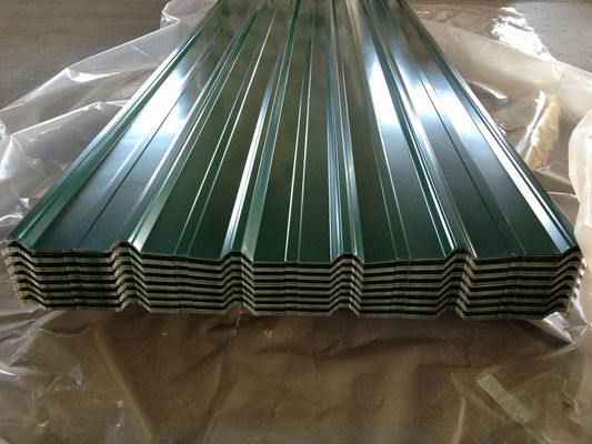 270-500MPa Corrugated Steel Sheet 0.13mm-0.5mm Thickness For Roofing