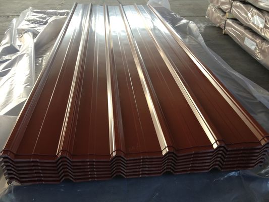 Galvanized Corrugated Steel Sheet 0.13mm-0.5mm Color Steel Sheet For Roofing