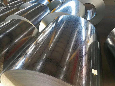 Full Hard GI Steel Coil 0.12mm-2.0mm Galvanized Surface Treatment