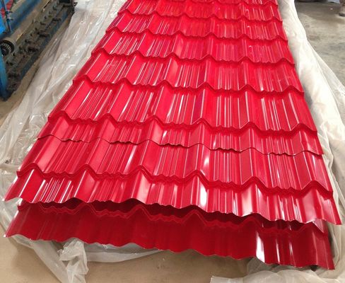 14 Gauge Corrugated Steel Panels 0.45mm Galvanized Zinc Roofing Sheet