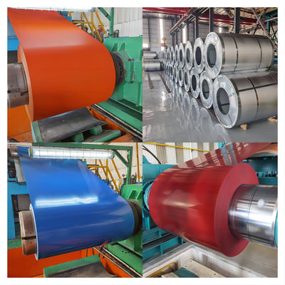 RAL Color Coated Steel Coil Sheet With 300-550MPa Tensile Strength