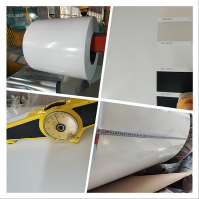 Durable RAL Color Steel Coil For Wall Cladding / Building Materials