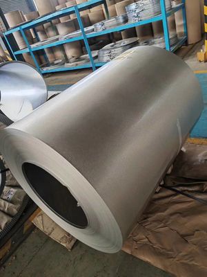 Coated Aluzinc Steel Coil Hardness 85-90HRB Sheet Metal Roofing Rolls