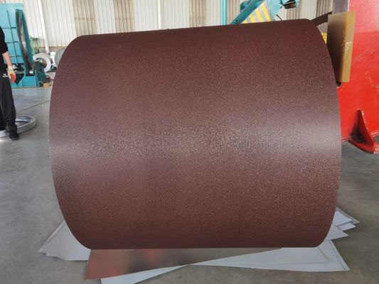 Construction Building Materials Wrinkle PPGI Prepainted Galvanized Steel Coil