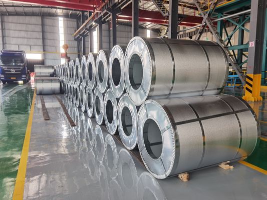600-1250mm Hot Dip Galvanized Coil Corrosion Resistant Regular / Zero / Big Spangle