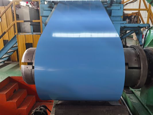 Color Prepainted Galvanized Steel Coil 600mm-1250mm Width For Construction