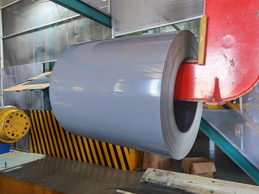 Color Aluminum Alloy Coil Sheet 0.3mm-1.2mm Prepainted Aluminium Coil