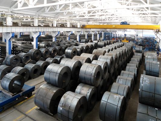 7-25MT High Strength Steel Coil , HRC Hot Rolled Coil Slit Edge