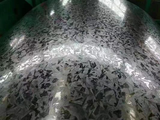 ISO9001 Galvanized Steel Coil Sheet 0.11mm-1.0mm Thickness Coil Weight 3-8MT