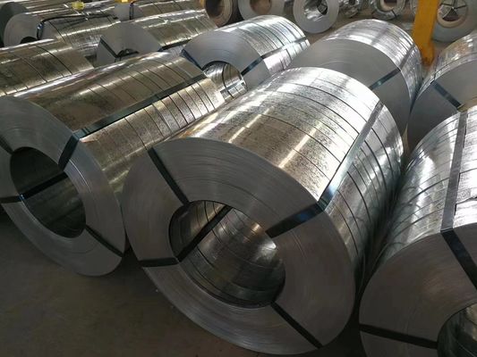 20-275g/m2 Zinc Coating Galvanized Steel Coil 508mm / 610mm ID