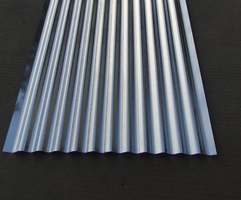60-95HRB Surface Hardness Corrugated Steel Sheet For Roofing And Construction