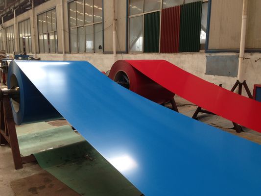 0.13-0.5mm Corrugated Steel Sheet Small Spangle Colour Coated Gi Roofing Sheet