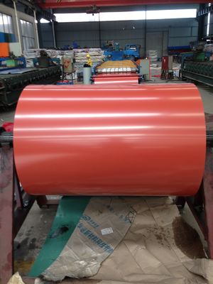 508mm / 610mm PPGI Steel Coil Galvanized For Building Material Construction