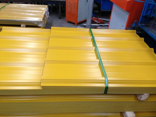 PPGI Roofing Sheet Normal Spangle Corrugated Steel Panels 1000mm-6000mm