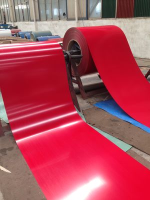 High Strength Zinc Steel Coils 600mm-1250mm Colour Coated Sheet Coil
