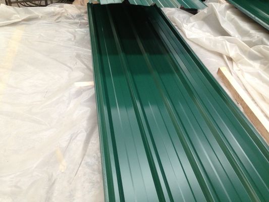 Roof Plate Pre Painted Galvalume Coil , Zinc Corrugated Roofing Sheet