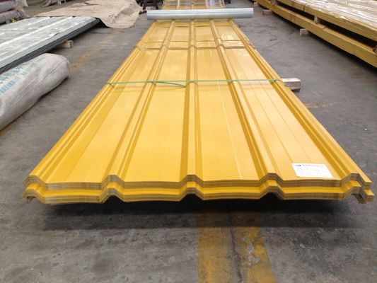 Roof Plate Pre Painted Galvalume Coil , Zinc Corrugated Roofing Sheet