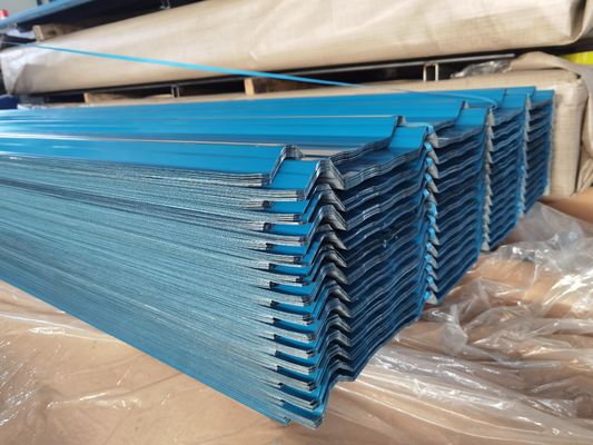 60-95HRB Surface Hardness Color Steel Sheet For Corrugated Sheet Benefit