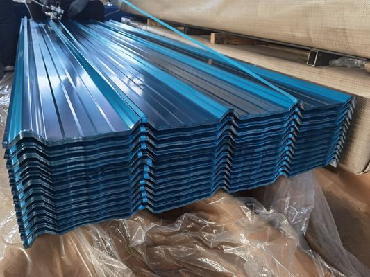 Tensile Strength 270-500MPa Corrugated Steel Sheet Strong Sturdy Structures