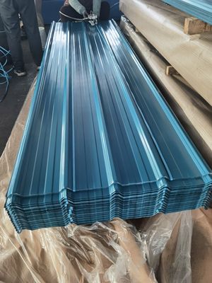 Tensile Strength 270-500MPa Corrugated Steel Sheet Strong Sturdy Structures